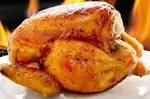 Demi-poulet rôti (600gr)